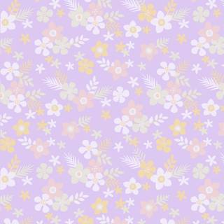 Purple flower iPhone wallpaper