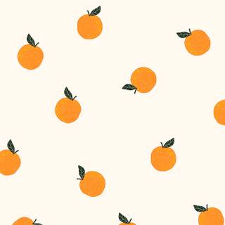Orange aesthetic phone wallpaper