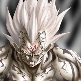 Majin Vegeta phone wallpaper