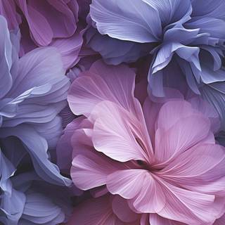 Purple flower iPhone wallpaper