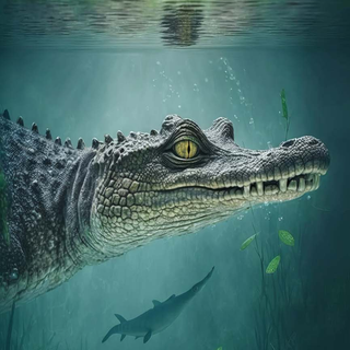 Crocodile iPhone wallpaper