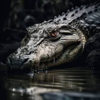 Crocodile iPhone wallpaper