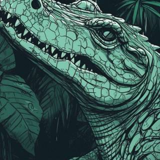 Crocodile iPhone wallpaper