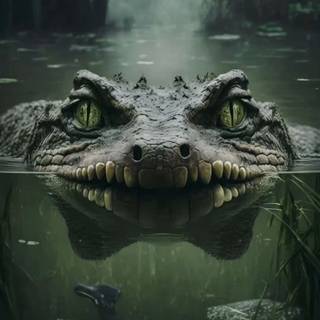 Crocodile iPhone wallpaper