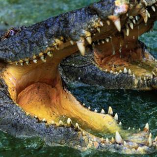 Crocodile iPhone wallpaper