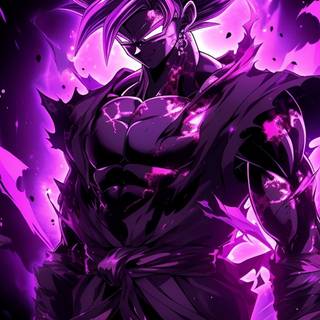 Goku powering up wallpaper