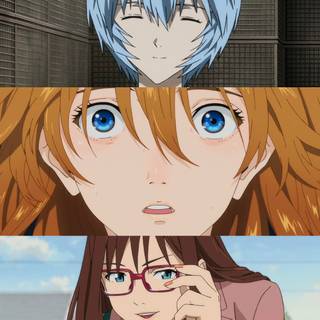 Asuka Evangelion 4k phone wallpaper