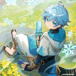 Anime boy cool 3000x3000 wallpaper