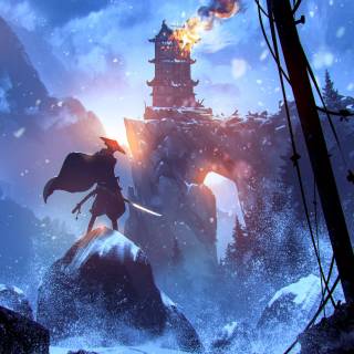 Blue Eye Samurai wallpaper