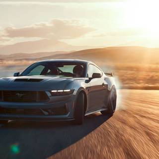 Ford Mustang Dark Horse wallpaper