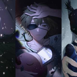 Denji Power wallpaper