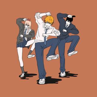 Denji Power wallpaper