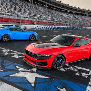 Ford Mustang Dark Horse wallpaper