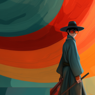 Anime Blue Eye Samurai wallpaper