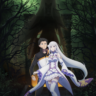 Subaru x Emilia wallpaper