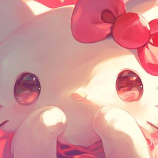 Cute pink PC wallpaper