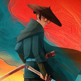 Anime Blue Eye Samurai wallpaper