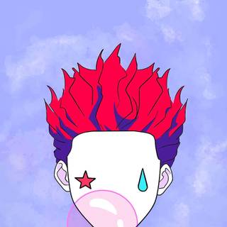 Hisoka 4k iPhone wallpaper