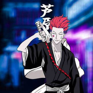 Hisoka 4k iPhone wallpaper