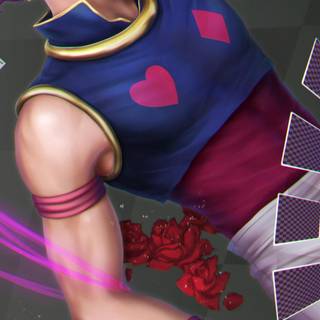 Hisoka 4k iPhone wallpaper