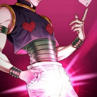 Hisoka 4k iPhone wallpaper