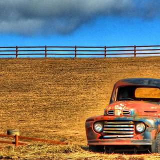 Classic truck computer wallpaper