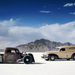 Classic truck computer wallpaper