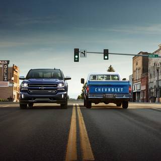 Classic truck computer wallpaper