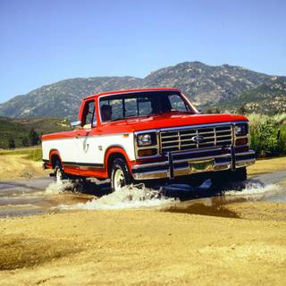 Classic truck computer wallpaper