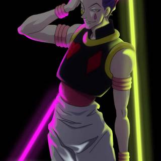 Hisoka 4k iPhone wallpaper