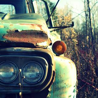 Classic truck computer wallpaper