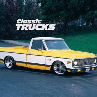 Classic truck computer wallpaper