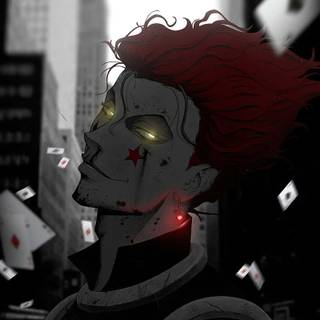 Hisoka 4k iPhone wallpaper