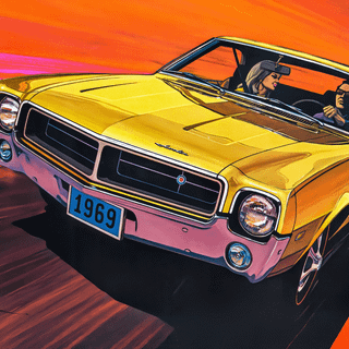 Classic car computer wallpaper