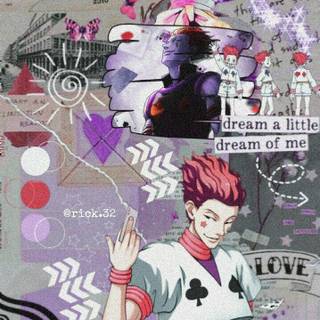 Hisoka 4k iPhone wallpaper