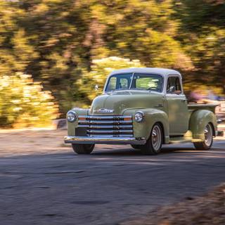 Classic truck computer wallpaper