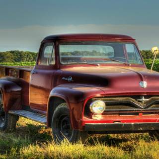 Classic truck computer wallpaper