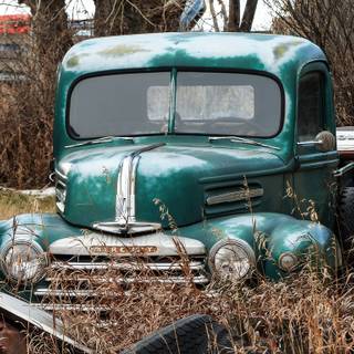 Classic truck computer wallpaper