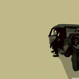 Classic car computer wallpaper