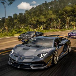 Lamborghini PS5 wallpaper