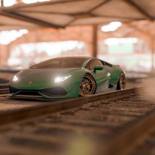 Lamborghini PS5 wallpaper