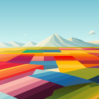 Minimalist retina iPad mountain wallpaper