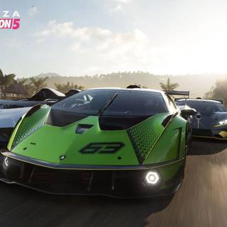 Lamborghini PS5 wallpaper