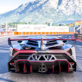 Lamborghini PS5 wallpaper