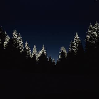 Minimalist retina iPad mountain wallpaper