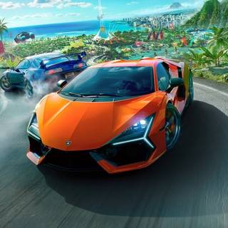 Lamborghini PS5 wallpaper