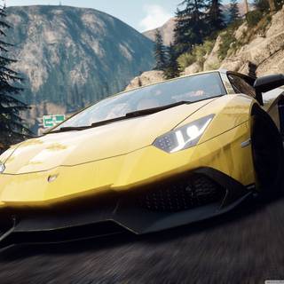 Lamborghini PS5 wallpaper