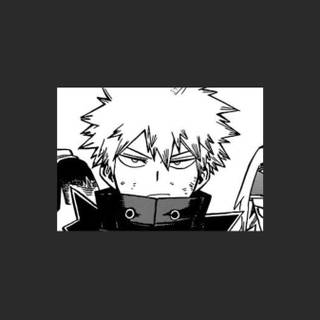 Black Bakugo wallpaper