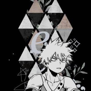 Black Bakugo wallpaper