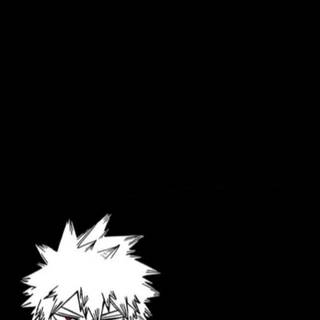 Black Bakugo wallpaper